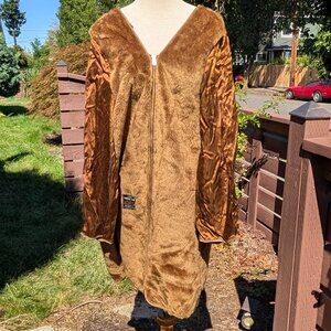 Custom Coat Created from Vintage London Fog Coat Liner - No Size, Largeish